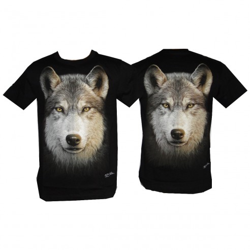 Koszulka 3D wilk hd01
