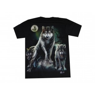 Koszulka 3D wilk c.ba0540 2